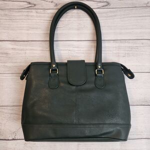 Green casual shoulder bag